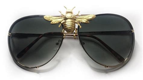 gucci shades bee|Gucci shades for men.